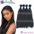 Qingdao Hair Factory Criar Sua Própria Marca 8A Grau Virgem Real Mink Cabelo Liso Brasileira